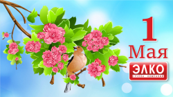 С Праздником 1 Мая!